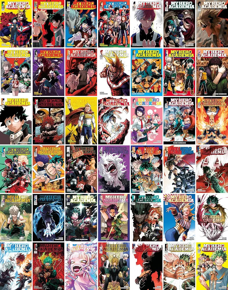My Hero Academia, Complete Collection (Volumes 1-42) Manga Series Set, by Kohei Horikoshi (42 Books)