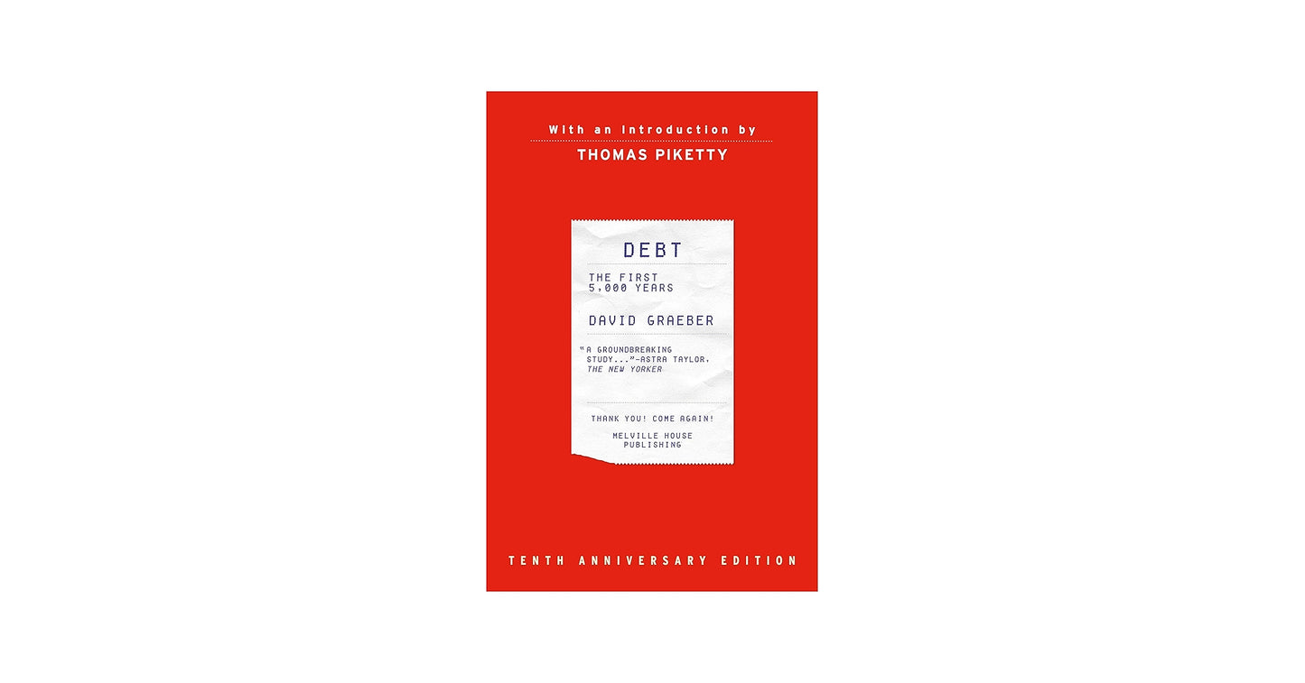 Debt: The First 5000 Years
Book by David Graeber