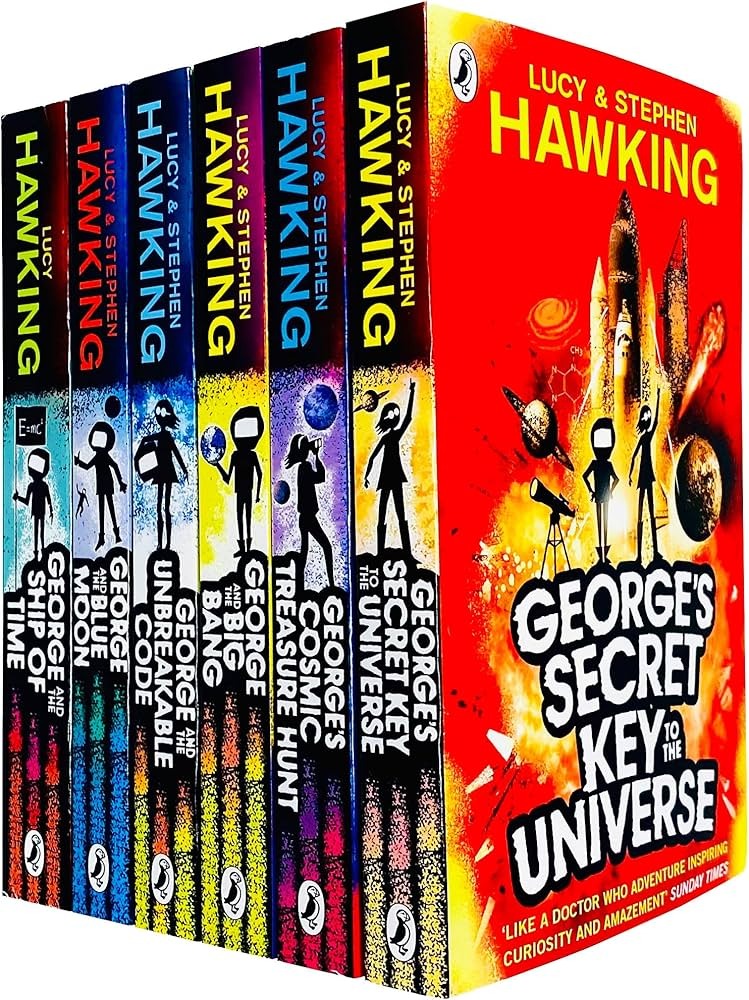 George's Secret Key Series by Lucy Hawking & Stephen Hawking 6 Books Collection Set