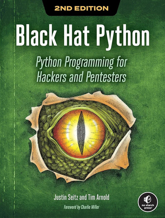 Black Hat Python: Python Programming for Hackers and Pentesters
Book by Justin Seitz