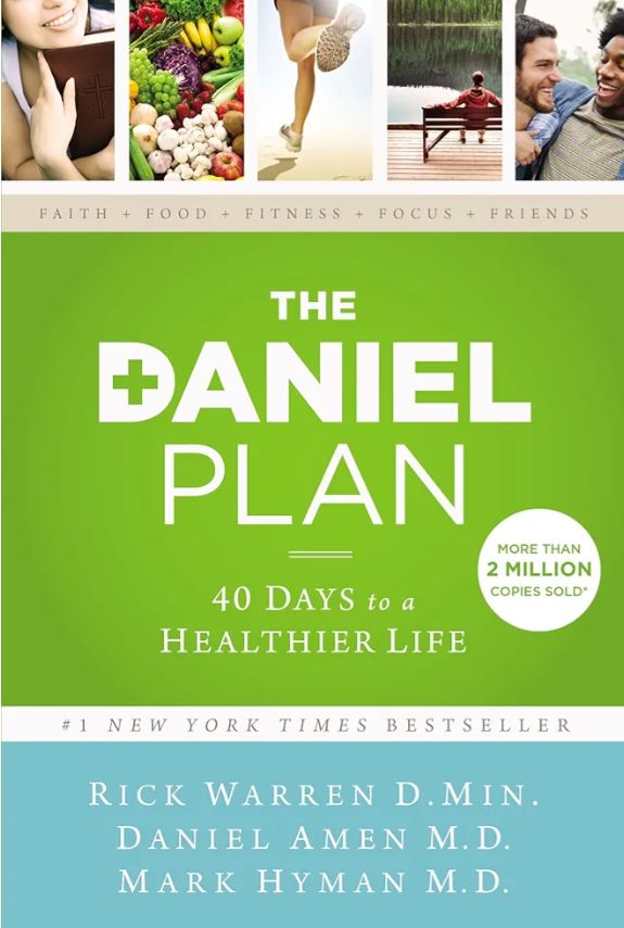 The Daniel Plan: 40 Days to a Healthier Life
Book by Daniel Amen, Mark Hyman, and Rick Warren