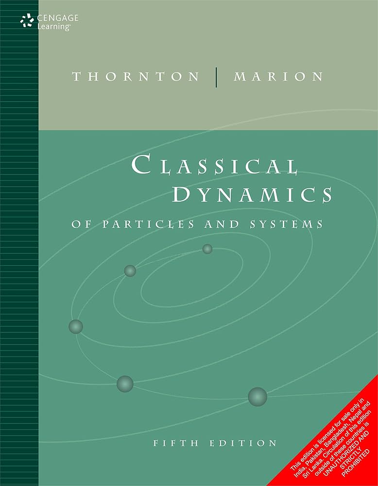 Classical Dynamics of Particles and Systems Book by  Thornton & Marion