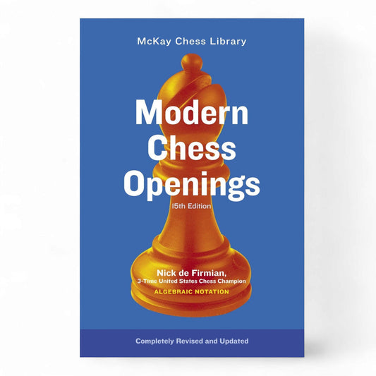 Modern Chess Openings Book by Nick de Firmian