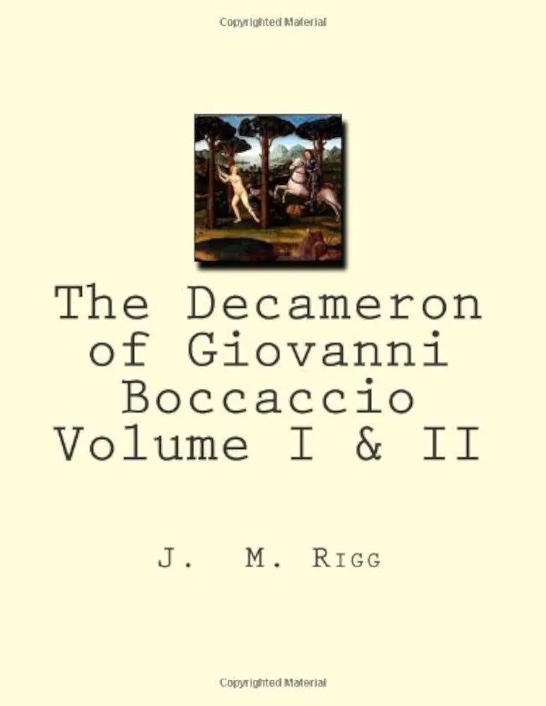 The Decameron Book by Giovanni Boccaccio
