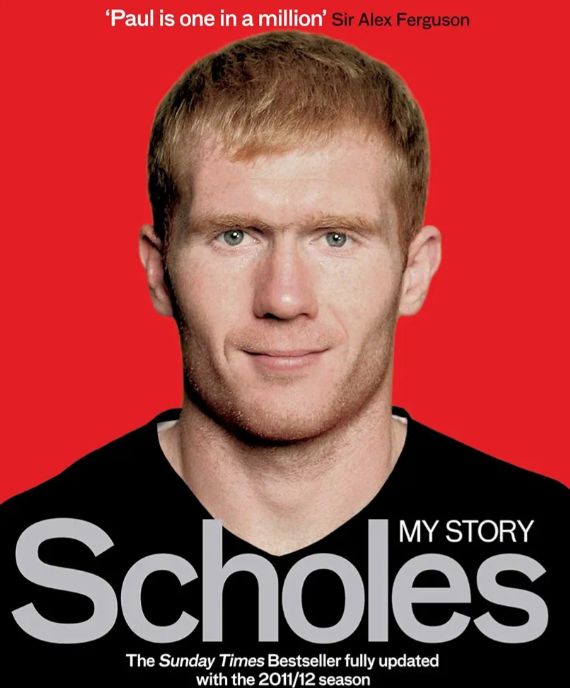 Brilliant Book by  Paul Scholes