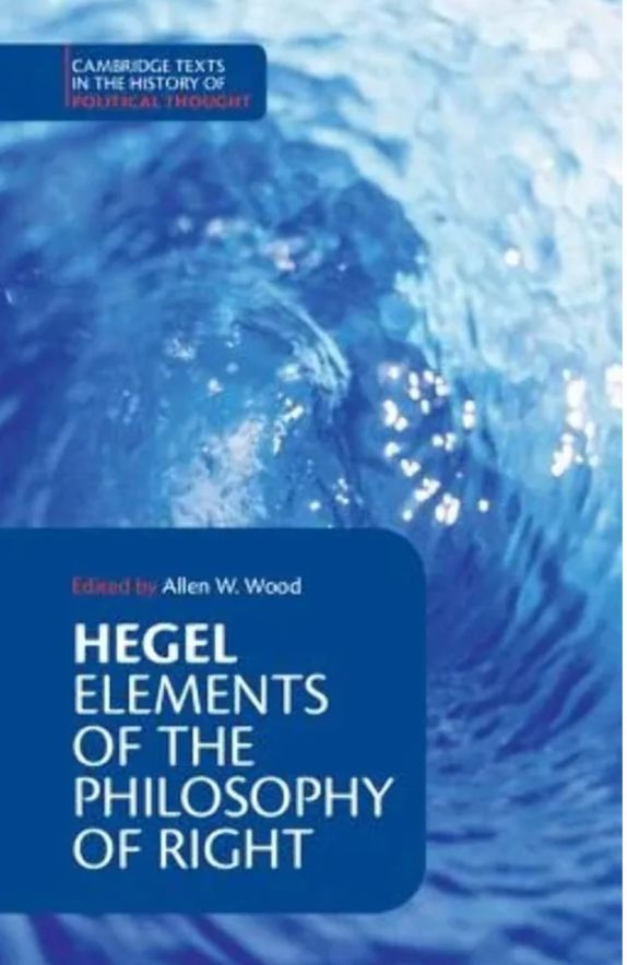 Elements of the Philosophy of Right
Book by Georg Wilhelm Friedrich Hegel