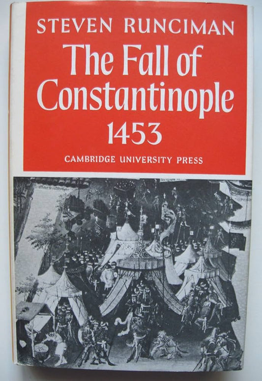 fall of Constantinople, 1453-
Book by Steven Runciman