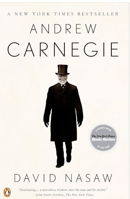 Andrew Carnegie
Book by David Nasaw
