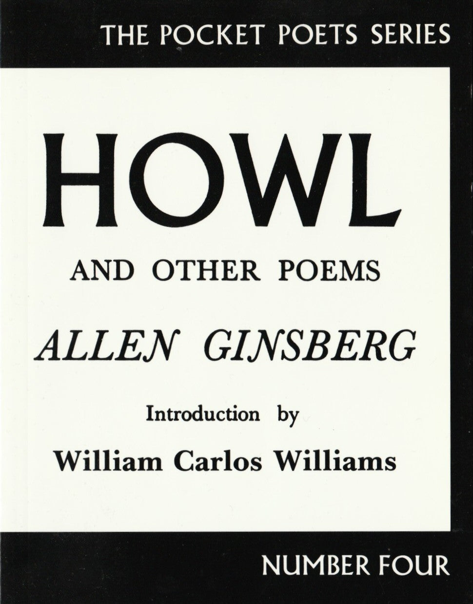 Howl and Other Poems  by Allen Ginsberg